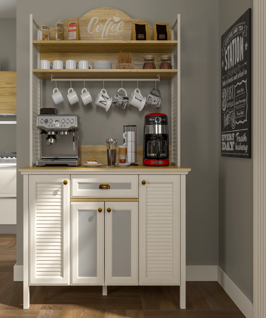 Hunerica Karina Premium kahve köşesi- Minifiks bağlantılı - aytaşı/legnano